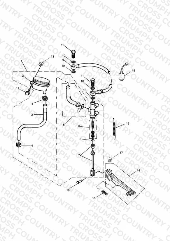 Rear Brake Master Cylinder