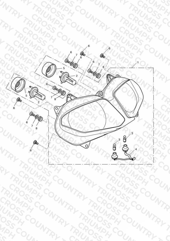 Headlight/Mountings 186151 »