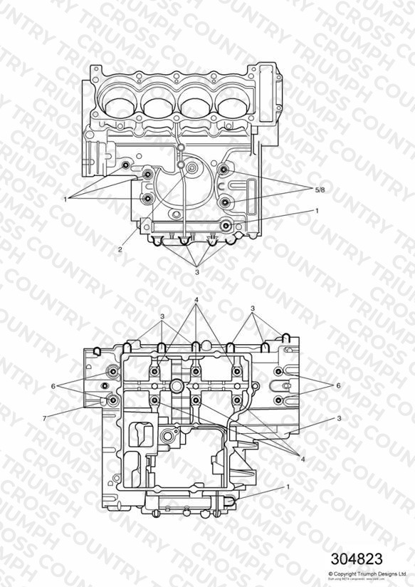 Crankcase Fixings