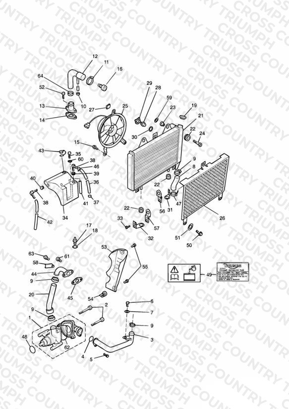 Cooling System 4 Cylinder