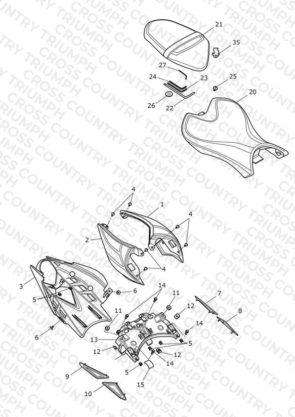 Rear Bodywork & Seat