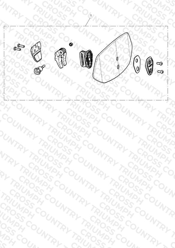Screen Deflector Kit, Coated