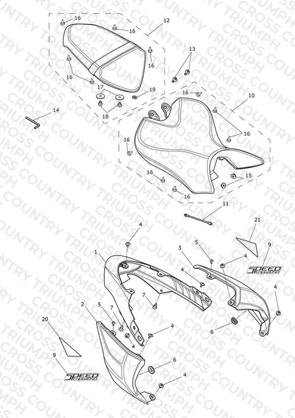 Rear Bodywork & Seat