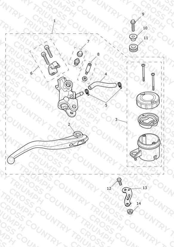 Front Brake Master Cylinder