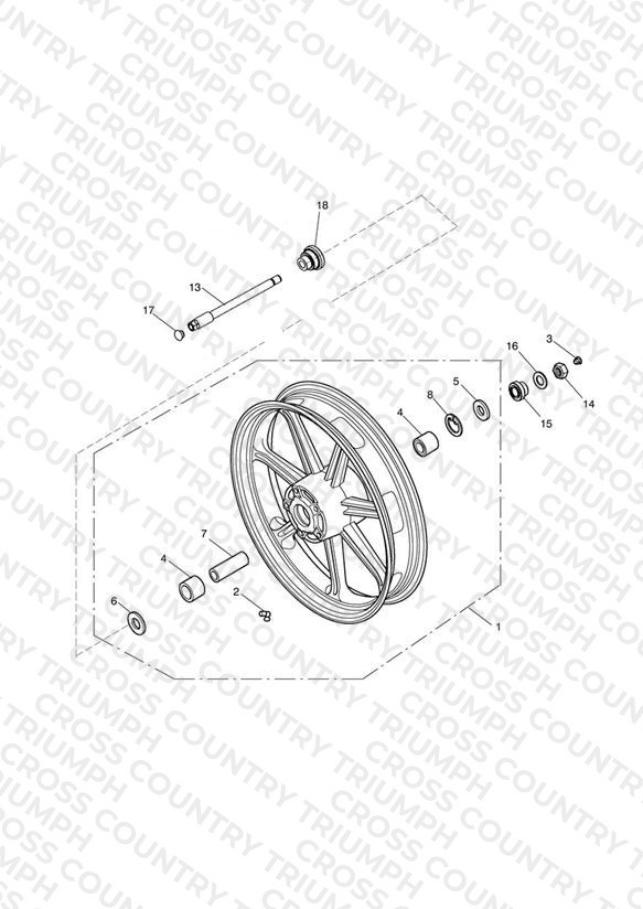 Front Wheel - Newchurch Only