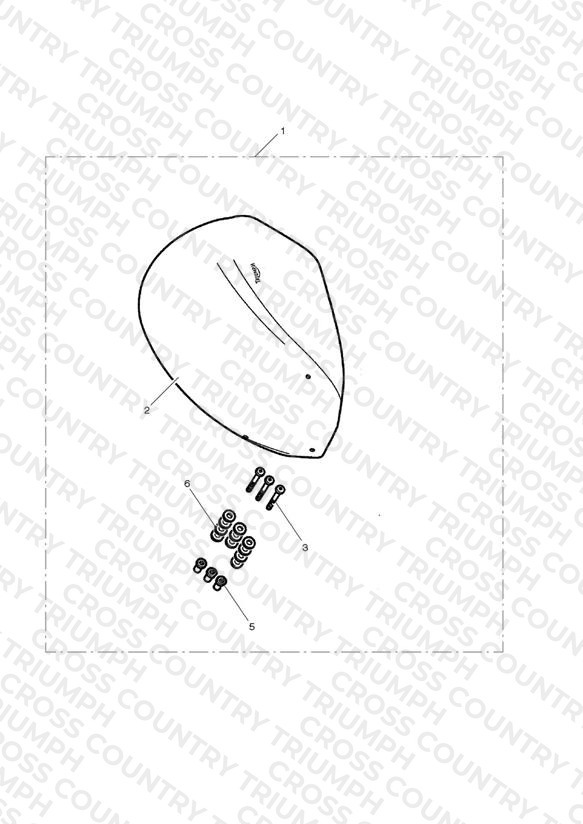 Flyscreen Visor Kit, Smoked > 480781