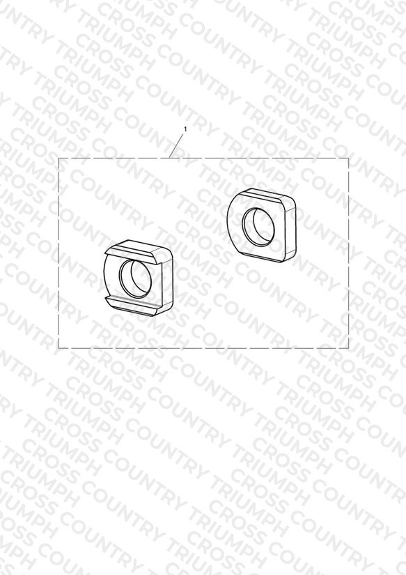 Rear Wheel Adjuster Kit, Grey