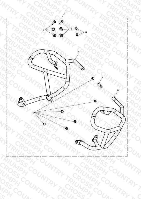 Engine Dresser Bar Kit, SS