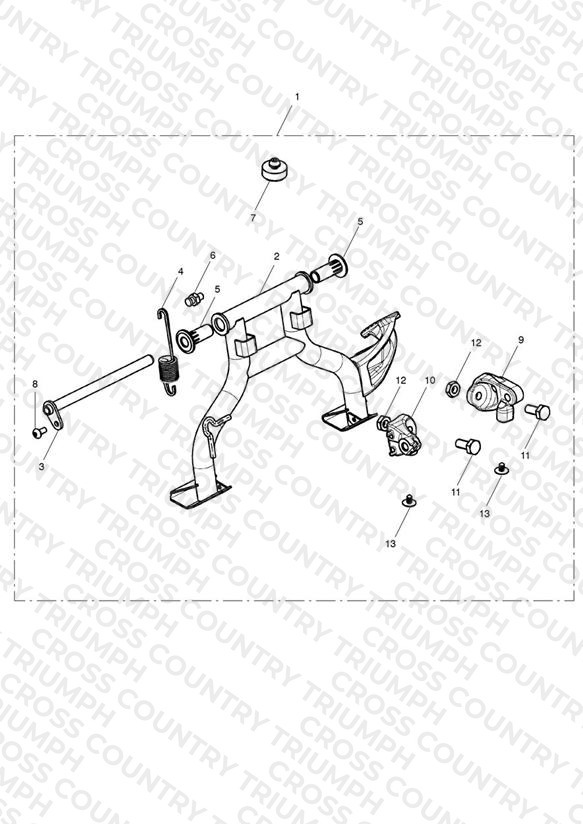 Centrestand Kit - > 763041