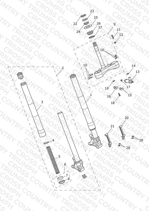 Front Forks & Yokes