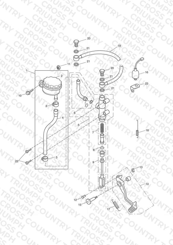 Rear Brake Master Cylinder