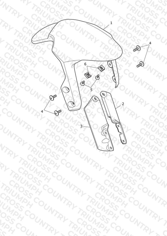 Front Mudguard