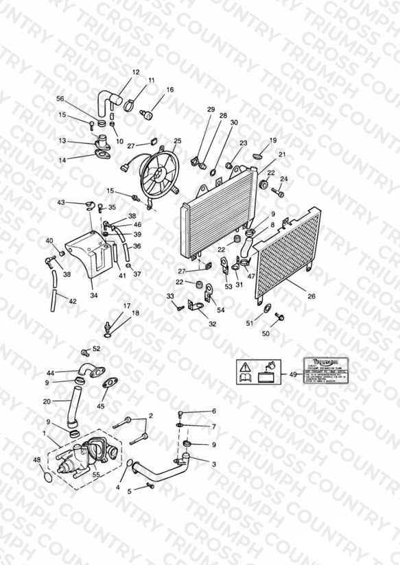 Cooling System 4 Cylinder