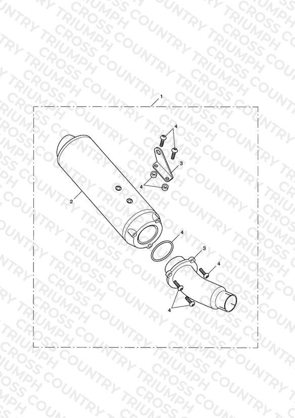 Silencer Kit, SS, Type 1A