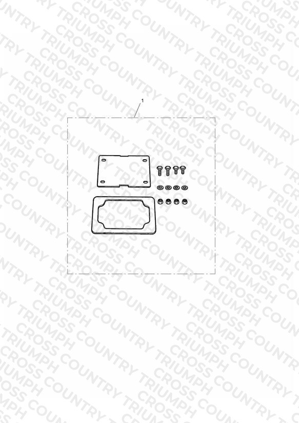 Frame Licence Plate Kit