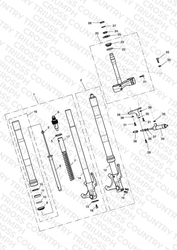 Front Forks & Yokes