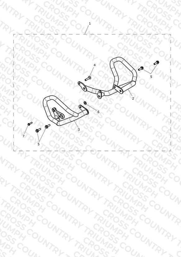 Protection Bar, Lower, Kit