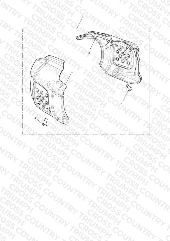 Intake Covers Kit, Black