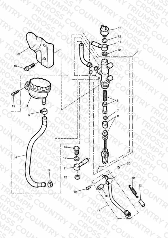 Rear Brake Master Cylinder