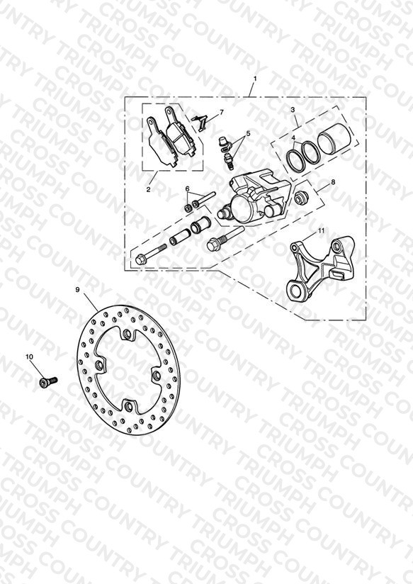 Rear Brake & Disc