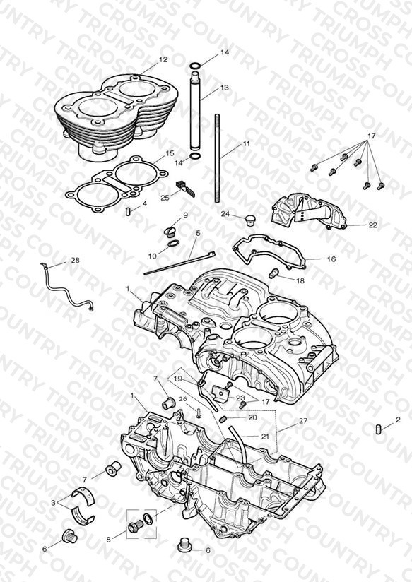 Crankcase & Fittings