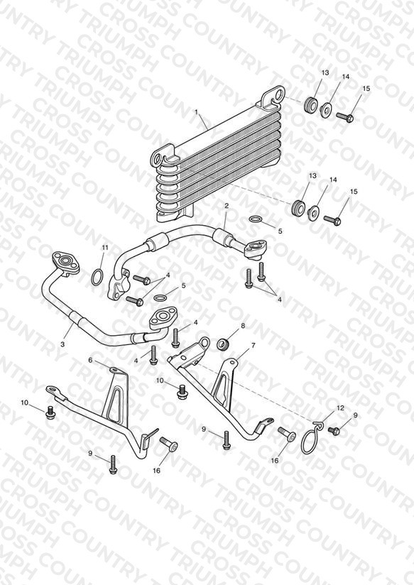 Oil Cooler Eng No 267610 >