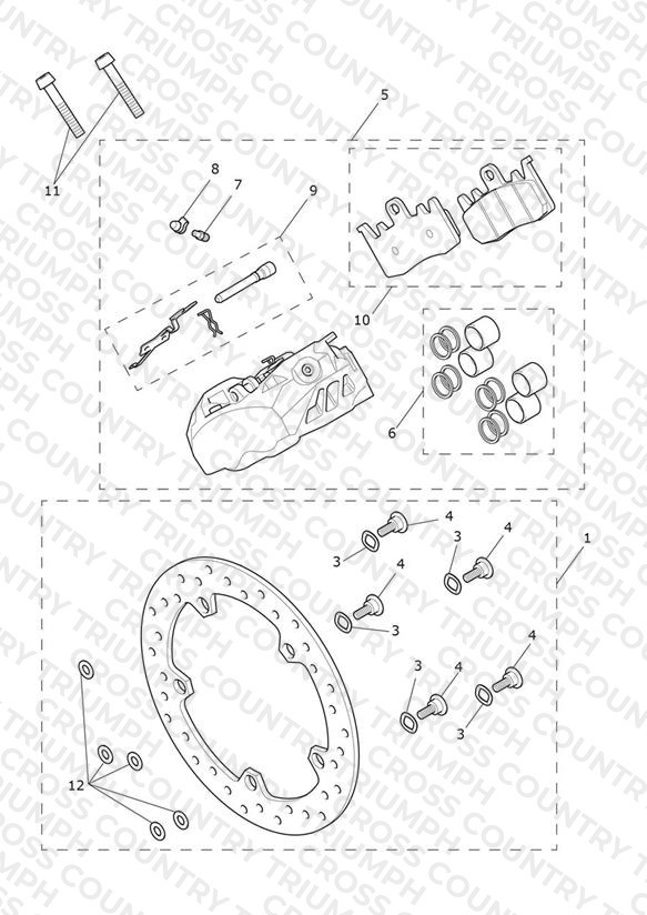 Rear Caliper & Disc