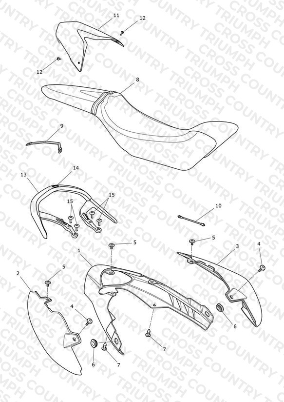 Rear Bodywork & Seat