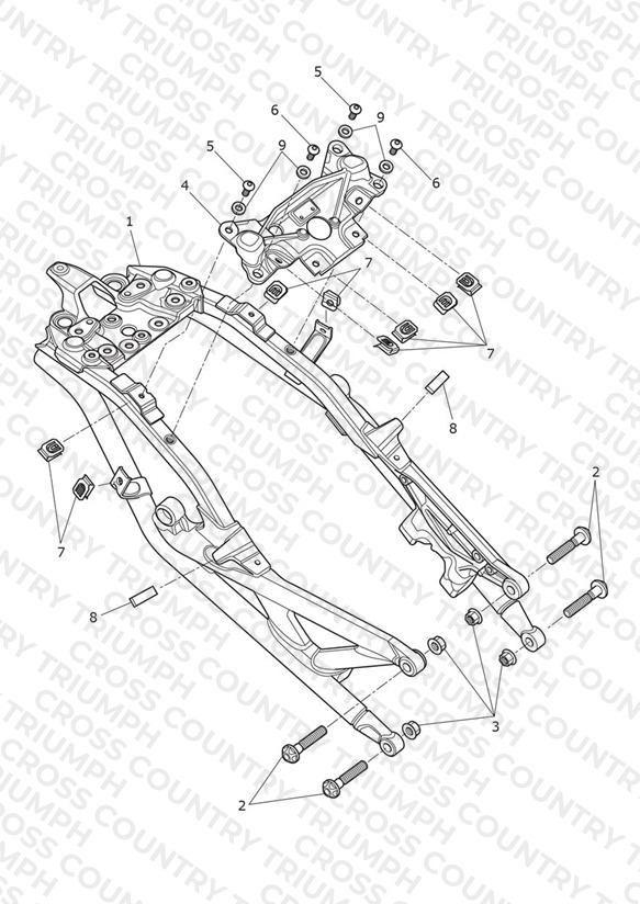 Rear Sub-Frame & Fittings