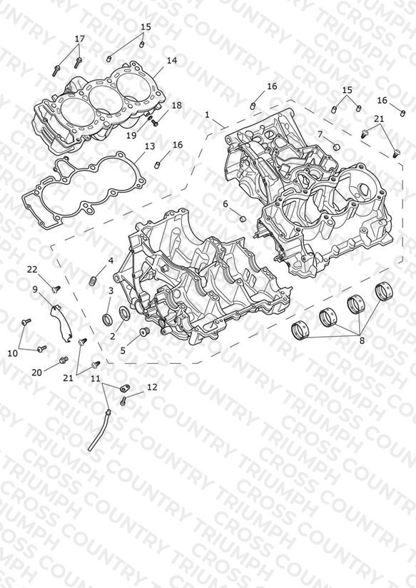 Crankcase & Fittings