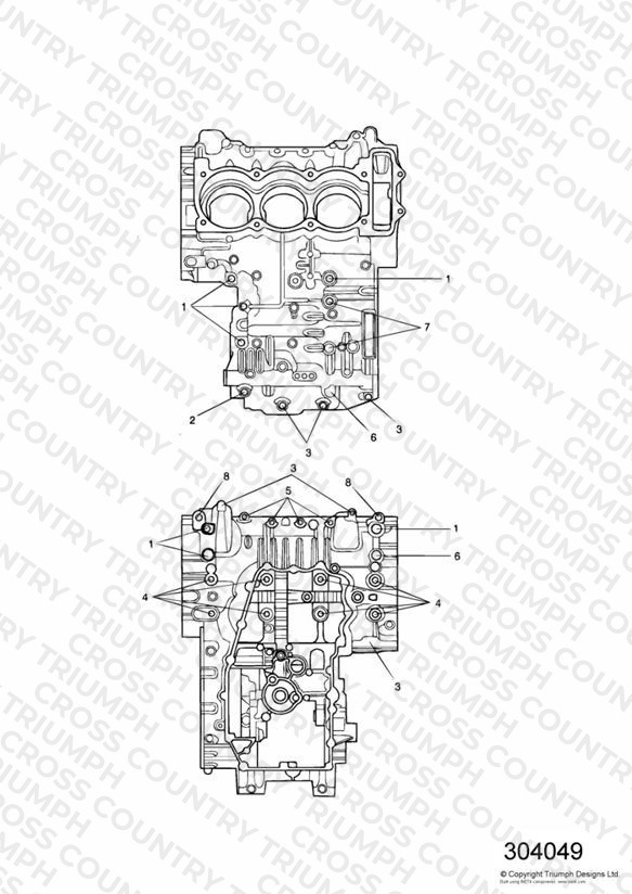 Crankcase Fixings