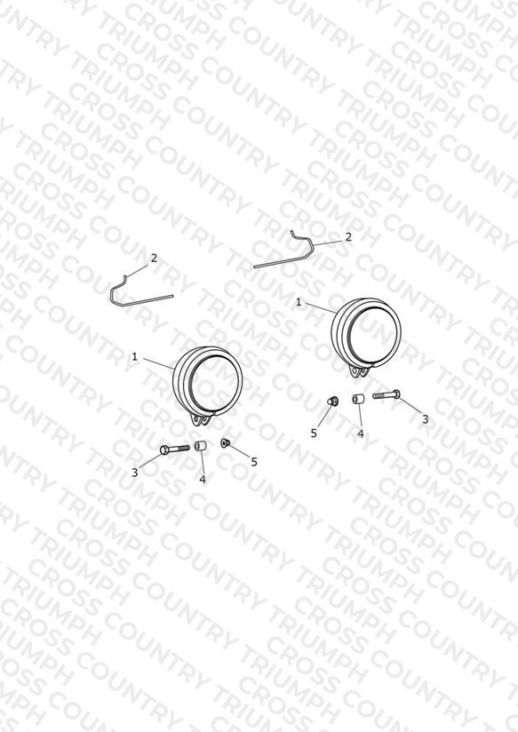 Fog Lamps - 574821 > US, CA & BR Only
