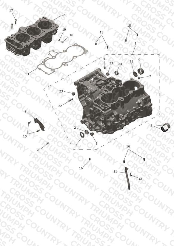 Crankcase & Fittings