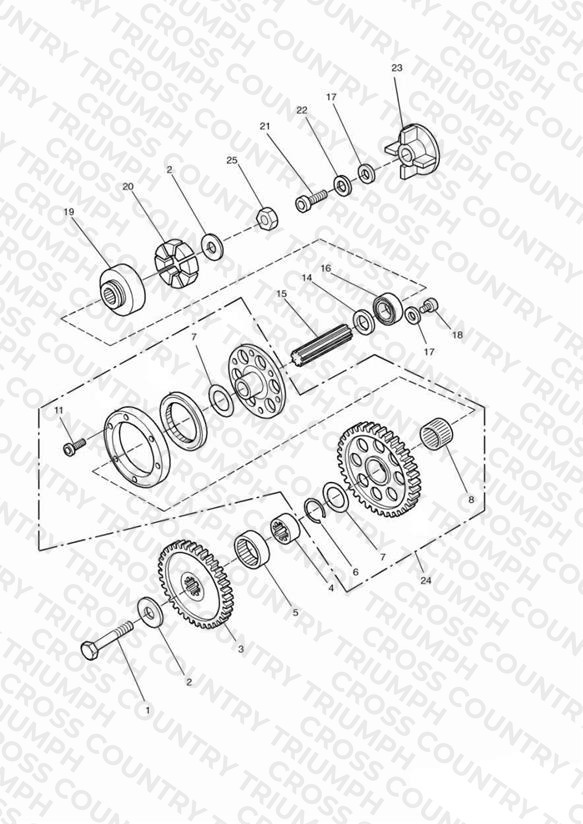 Alternator/ Starter Drive Gears