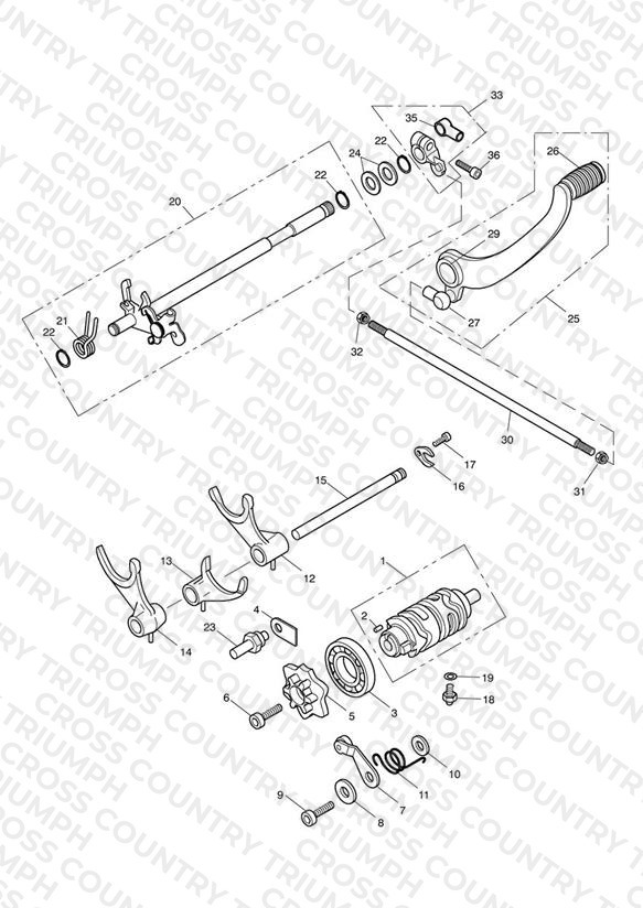 Gear Selectors & Pedal > 469050