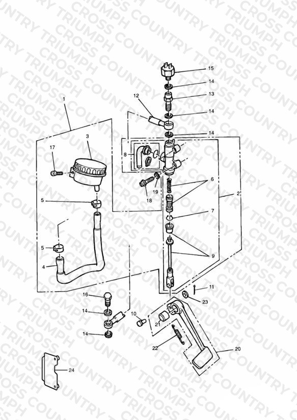 Rear Brake Master Cylinder