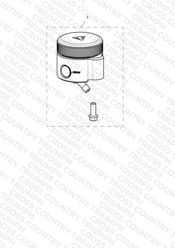 Front Brake Reservoir Kit