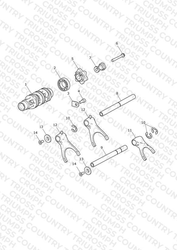 Gear Selector Drum