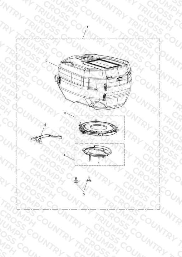 Tank Bag Kit, Q/R, 15-18L
