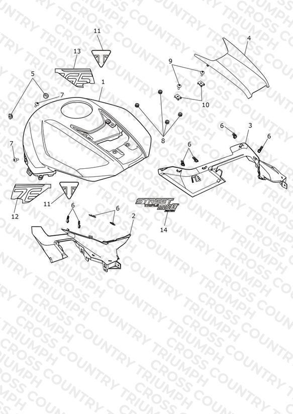 Fuel Tank Bodywork