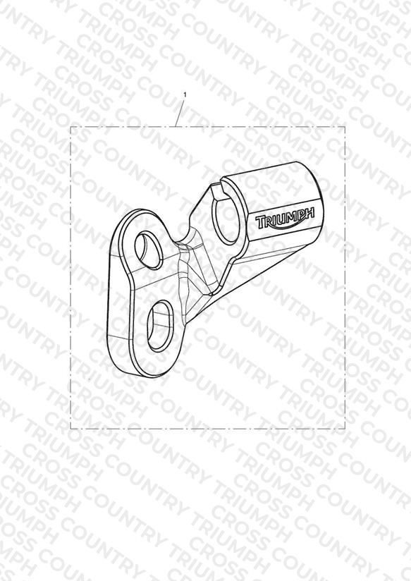 Clutch Cable Guide, Red