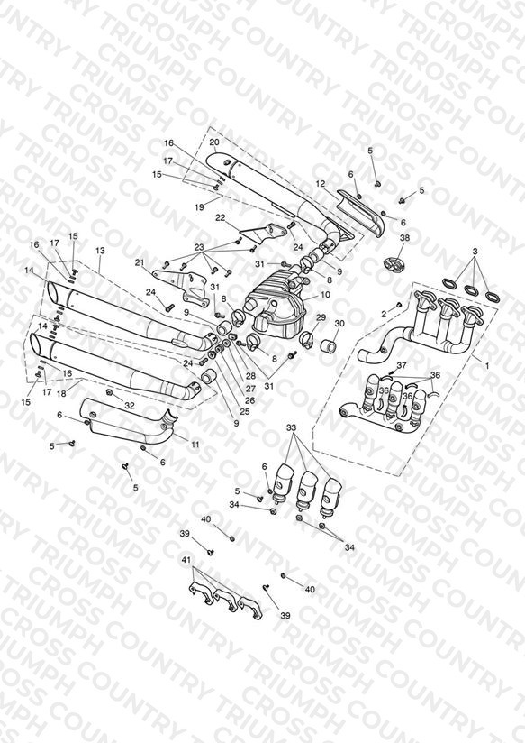Exhaust System - Rocket III only