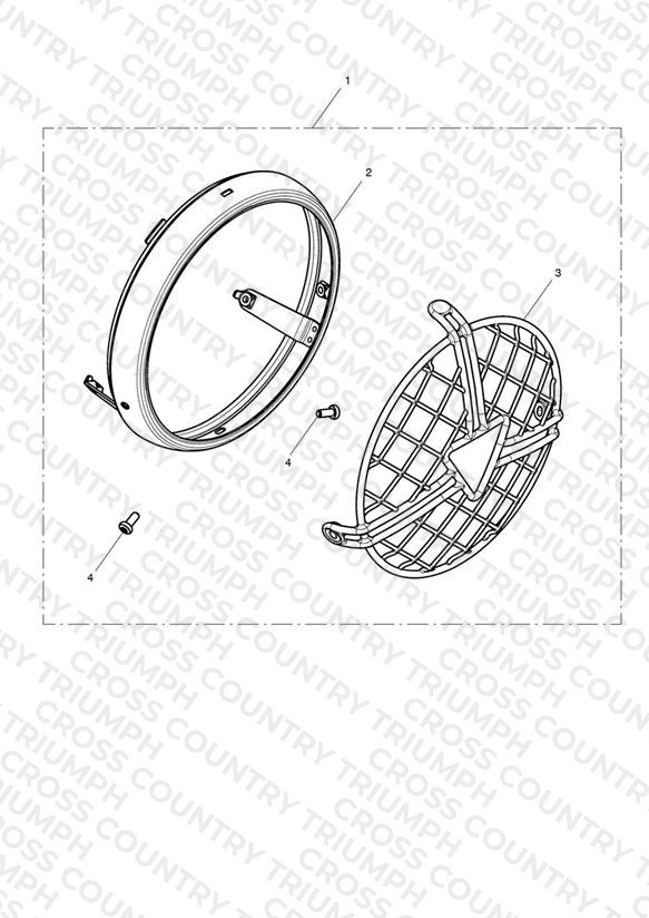 Grille & Bezel, Headlight