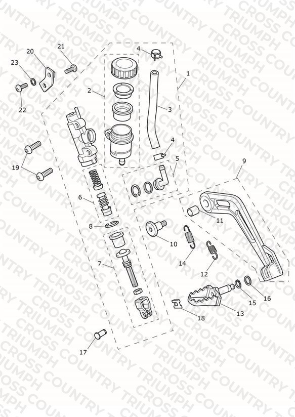 Rear Brake Master Cylinder