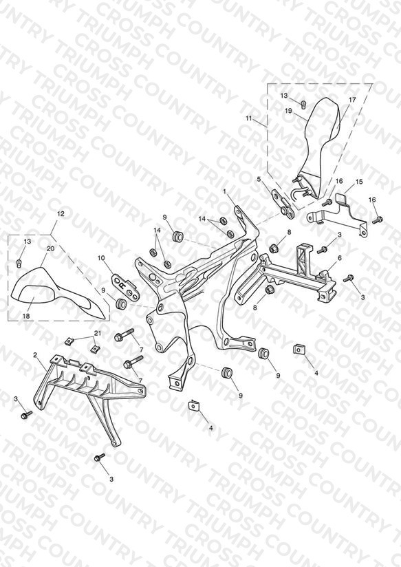 Front Sub-Frame & Fittings