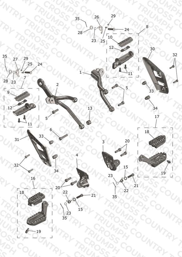 Footrests