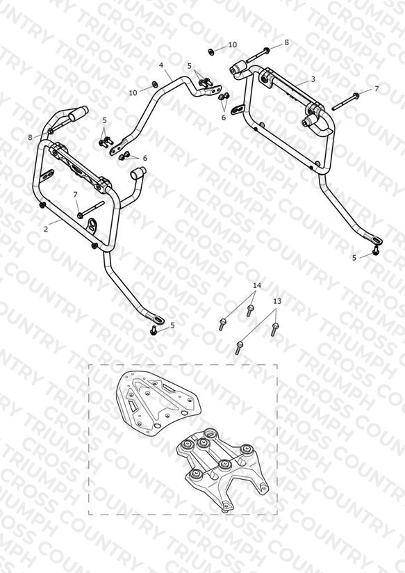 Luggage Mounting System - BR Only