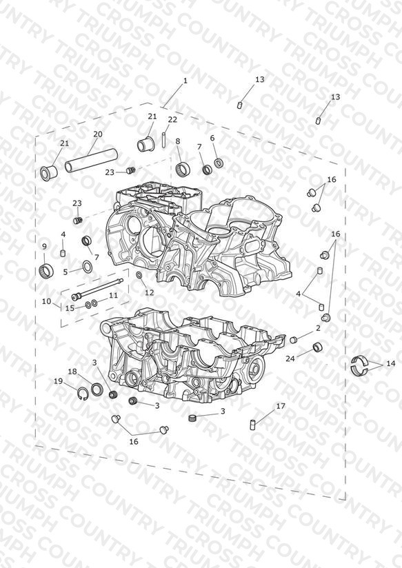 Crankcase & Fittings