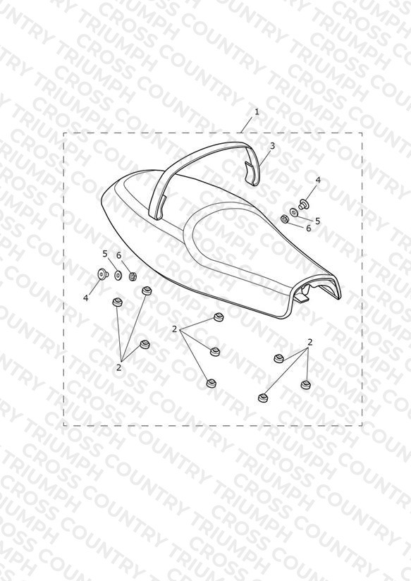 Seat Assembly - Dual Seat Version > 804012