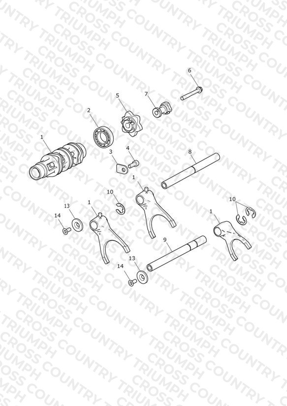 Gear Selector Drum